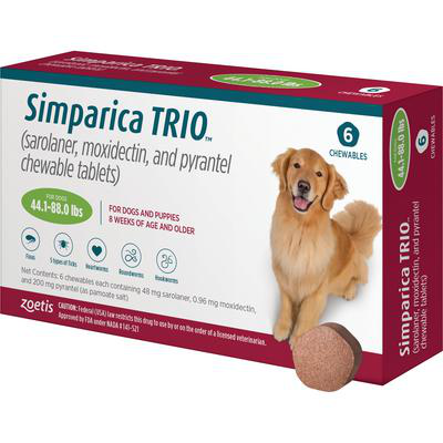 Simparica Trio: Heartworm, Flea & Tick Prevention