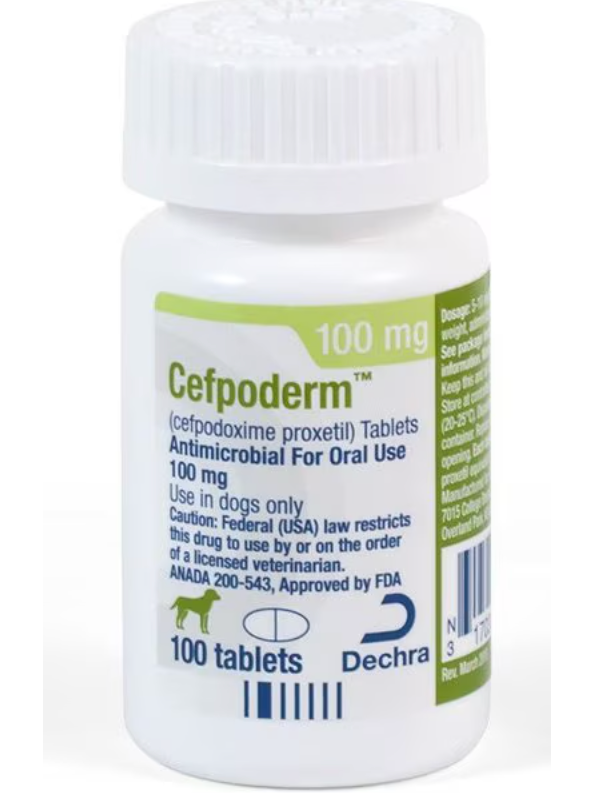 Cefpoderm® (cefpodoxime proxetil) - Generic Simplicef