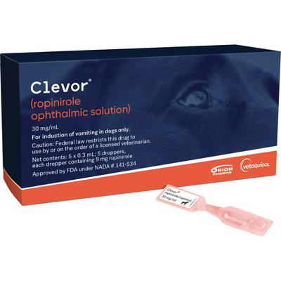 Clevor Ophthalmic Solution for Dogs: .3ml (30mg/ml)