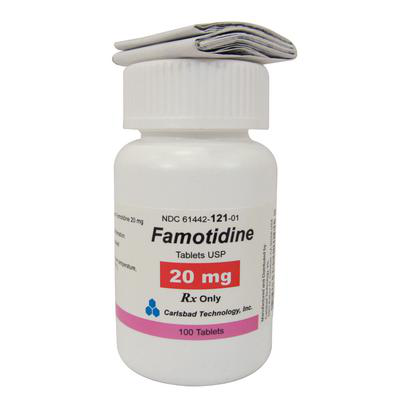 Famotidine (generic Pepcid)